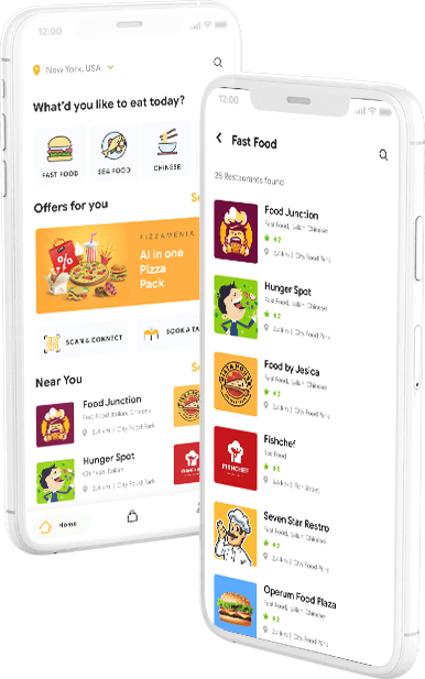 cookfu food ordering with delivery app
